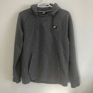 Nike Sz S Pullover Hoodie Grey with Nike  and swoosh logo Hoodie
